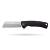 BOONEFORGE Breaker Premium EDC Flipper knife ( 3.34'' Satin 14C28N Blade & Black G10 Handle ) - BF903