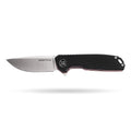 BOONEFORGE Steelwrath Premium EDC Flipper knife  ( 3.23'' Satin 14C28N Blade & Black G10 Handle) - BF010