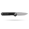 BOONEFORGE Ironjudge Premium EDC Flipper knife ( 3.39'' Bead Blasted 14C28N Blade & Black G10 Handle ) - BF905