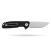 BOONEFORGE Steelwrath Premium EDC Flipper knife ( 3.23'' Bead Blasted 14C28N Blade & Black G10 Handle) - BF010