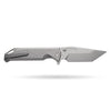 [PRE‑ORDER]BOONEFORGE Razorclaw Premium EDC Fliper & Thumb Stud knife(4.14'' Bead Blasted M390  Blade & Grey TC4 Titanium ) - BF014