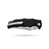 BOONEFORGE Ironstrider Premium EDC Fliper & Thumb Stud knife(3.81'' Satin 14C28N Blade & Black G10 Handle ) - BF013A