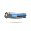 [PRE‑ORDER]BOONEFORGE Valkyrie Premium EDC Fliper & Thumb Stud knife ( 3.77'' Satin M390 Blade & Grey TC4 Titanium Handle ) - BF054