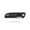 BOONEFORGE Steelwrath Premium EDC Flipper knife  ( 3.23'' Satin 14C28N Blade & Black G10 Handle) - BF010