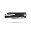 BOONEFORGE Blackshield Premium EDC Fliper & Thumb Stud knife ( 3.94'' Satin 14C28N Blade & Black G10 Handle ) - BF014A
