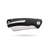 BOONEFORGE Breaker Premium EDC Flipper knife ( 3.34'' Satin 14C28N Blade & Black G10 Handle ) - BF903