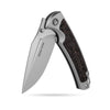 [PRE‑ORDER]BOONEFORGE Thunderstrike Premium EDC Fliper & Thumb Stud knife( 3.75'' Bead Blasted M390 Blade & Grey TC4 Titanium Handle ) - BF052