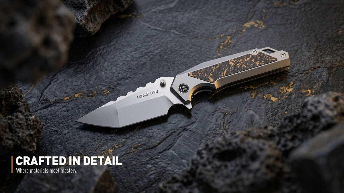 Boone Forge premium knife lineup hero image